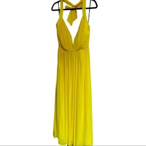 F21 Yellow Woven Dress 👗